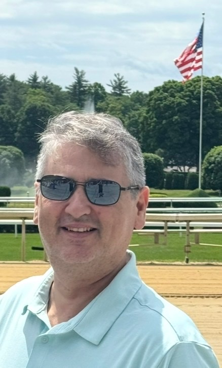 Howard Orloff at Saratoga Race Course, Saratoga Springs NY